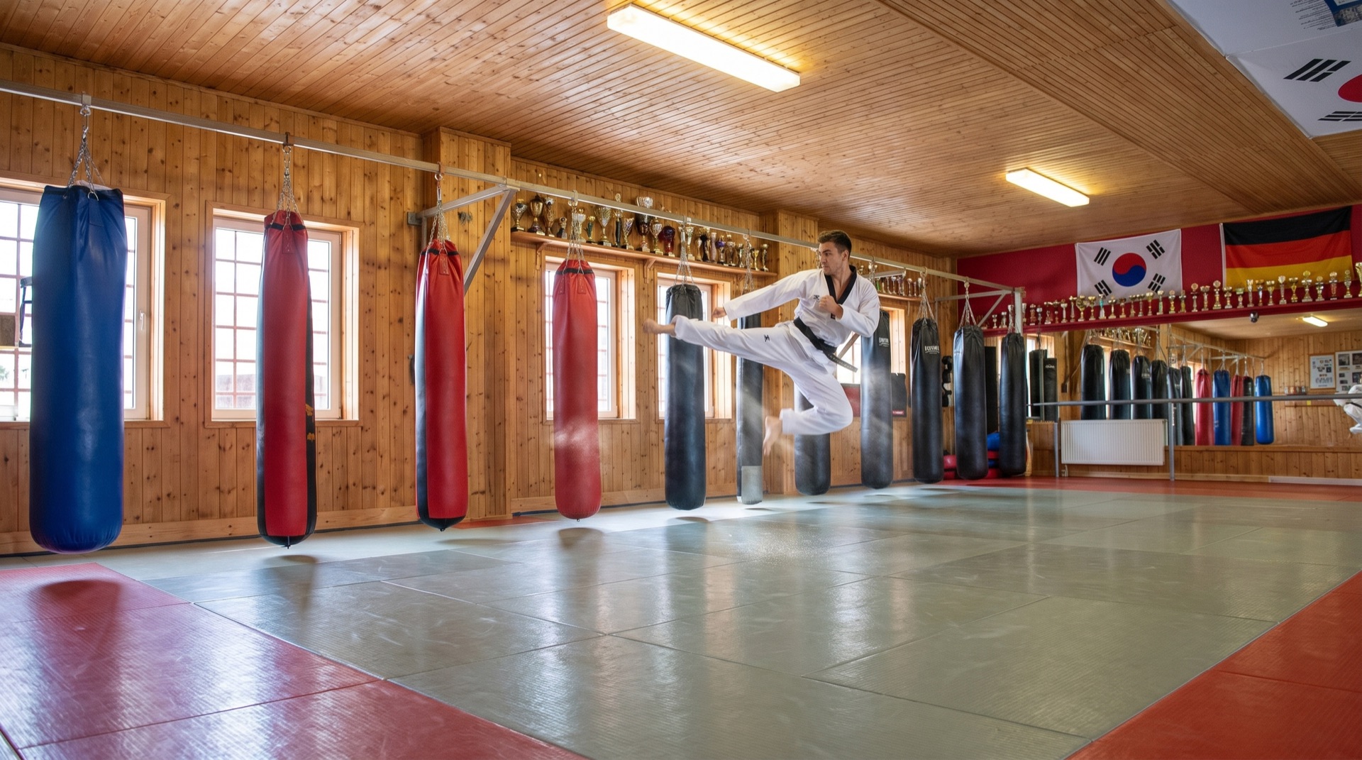 Taekwondo in der K-Sportakademie Bielefeld